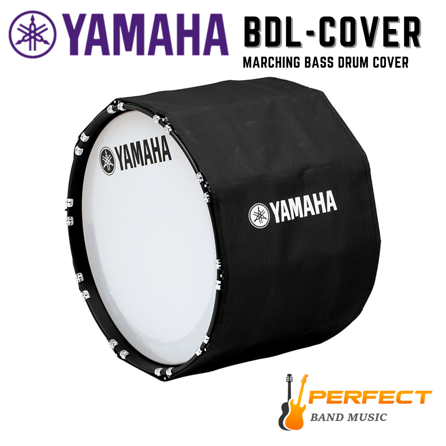 ผ้าคลุมกลองใหญ่ YAMAHA รุ่น BDL Cover ขนาด 16"- 28"