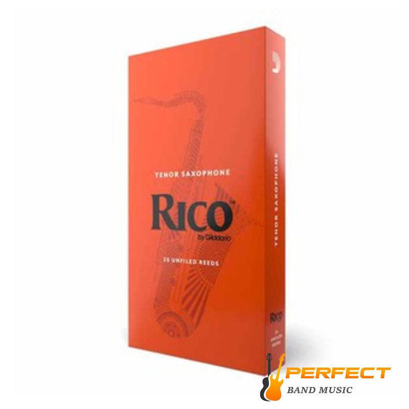 Rico ลิ้น Alto Saxophone กล่องส้ม 25 ชิ้น