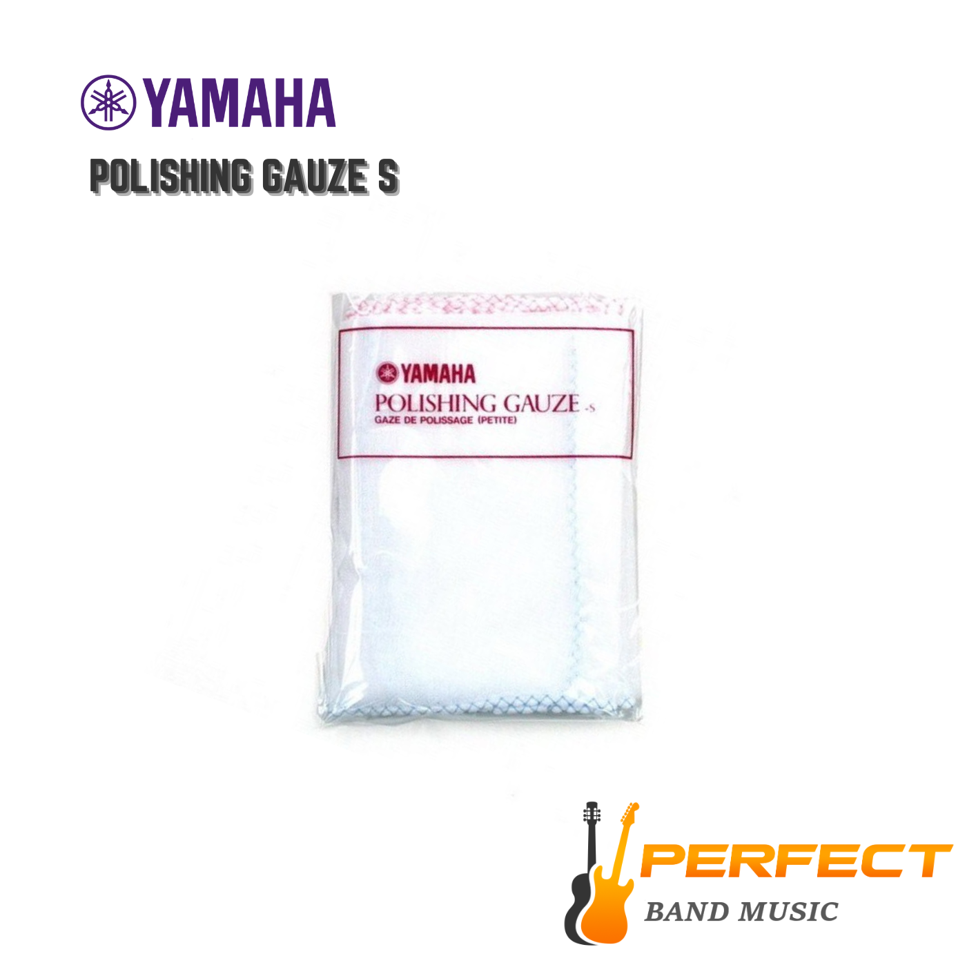 ผ้าทำความสะอาดภายในเครื่องดนตรี ขนาดS YAMAHA Polishing Gauze S