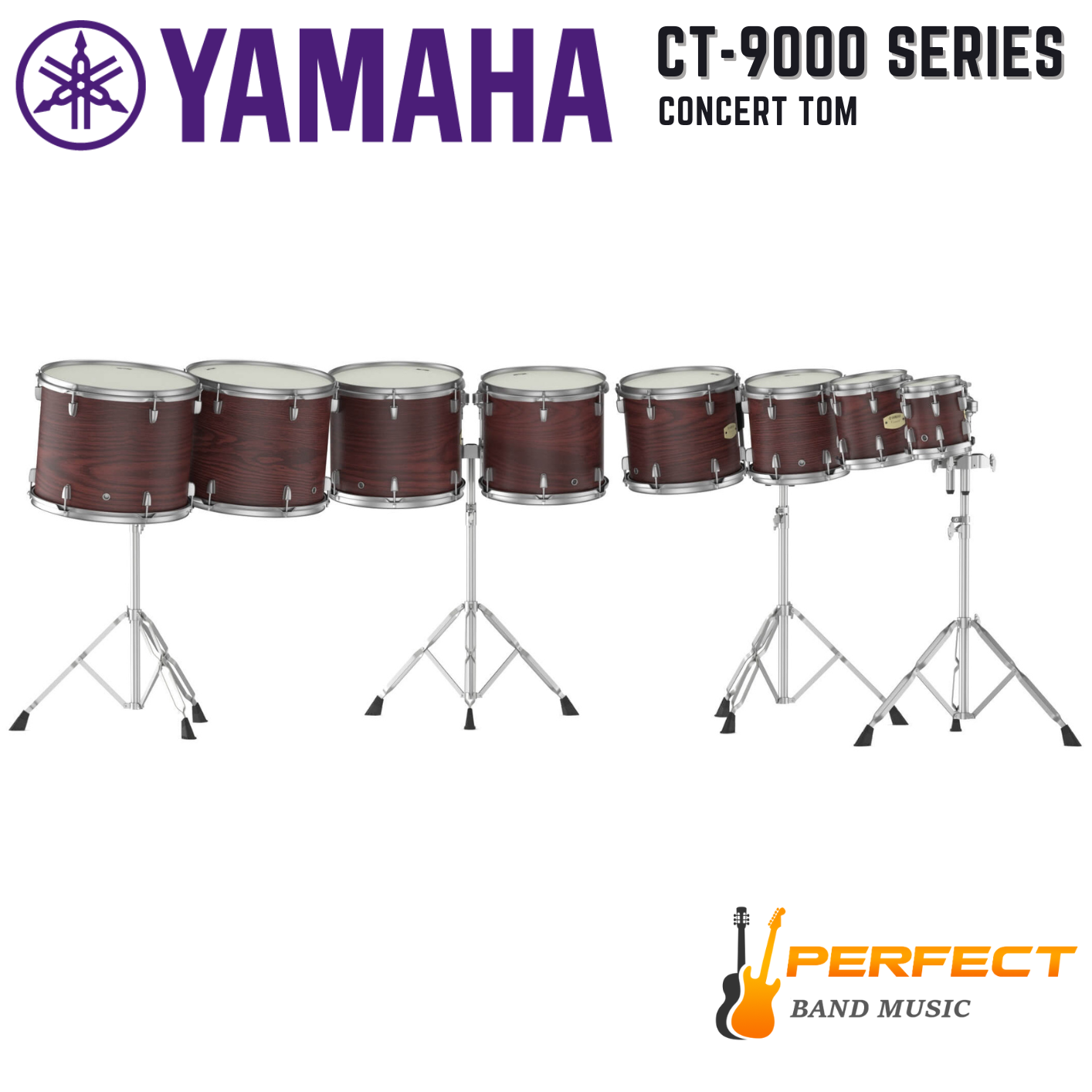 กลองทอมคอนเสิร์ต YAMAHA รุ่น CT-9000 Series