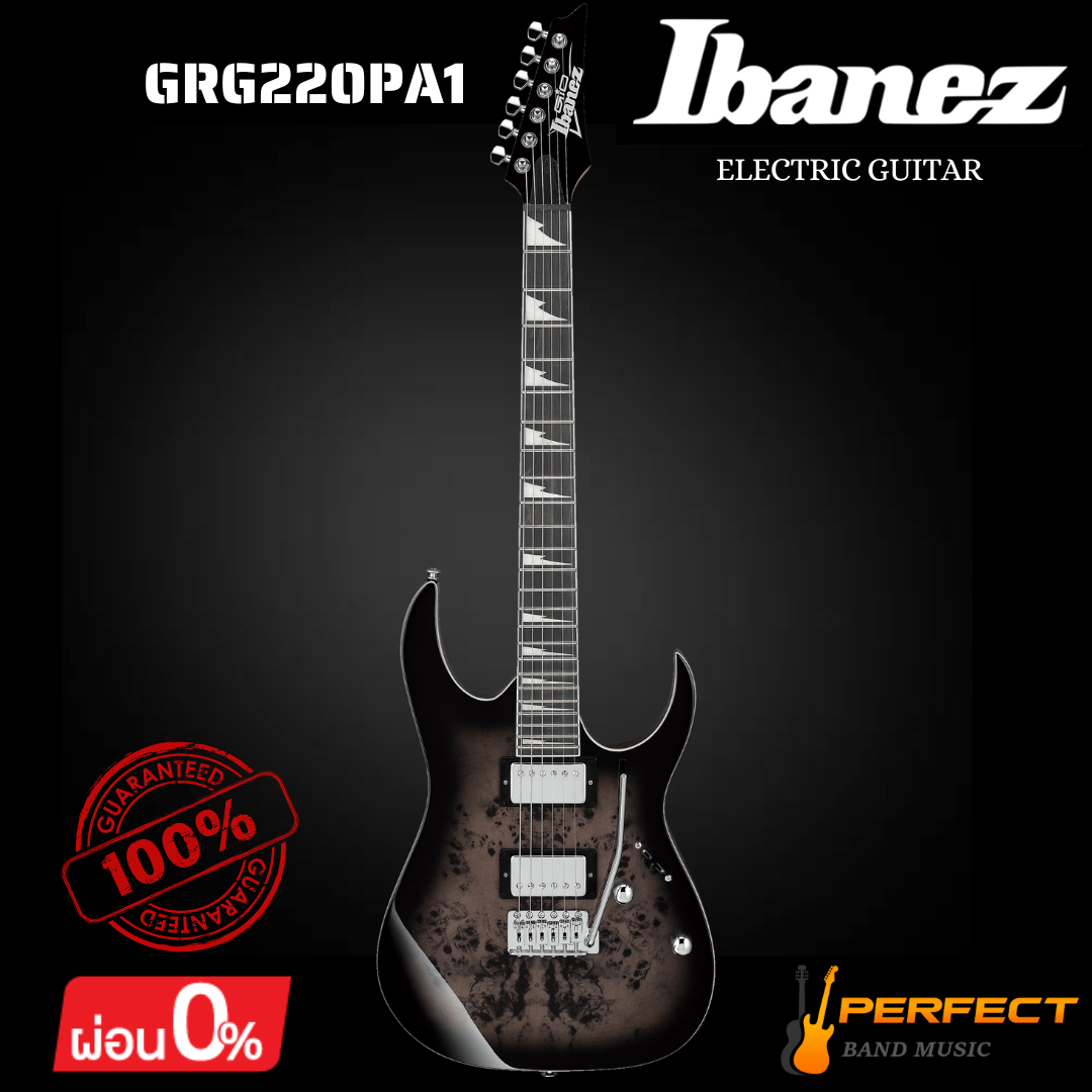 กีตาร์ไฟฟ้า Ibanez รุ่น GRG220PA1-BKB