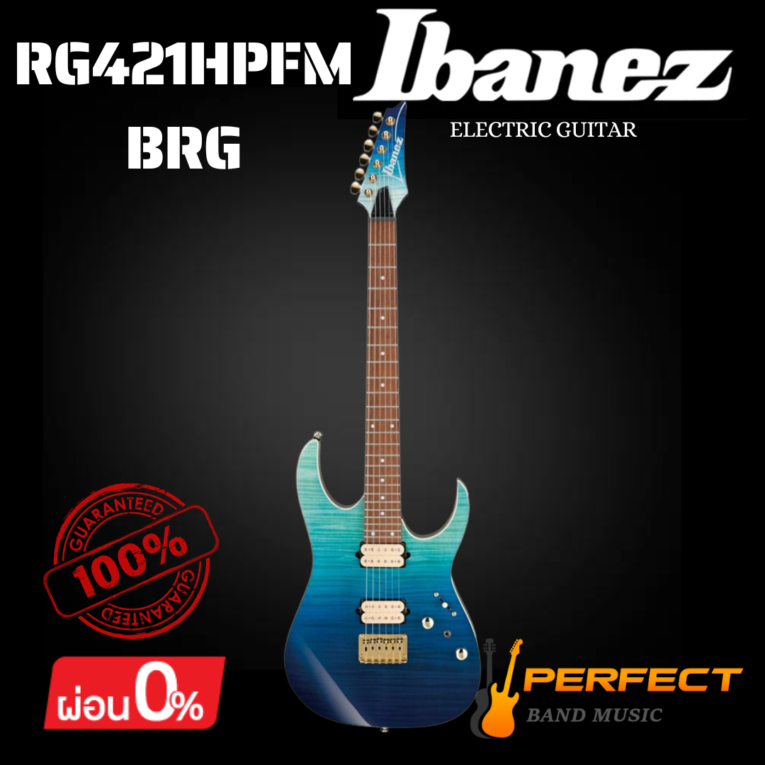 กีตาร์ไฟฟ้า Ibanez RG421HPFM-BRG