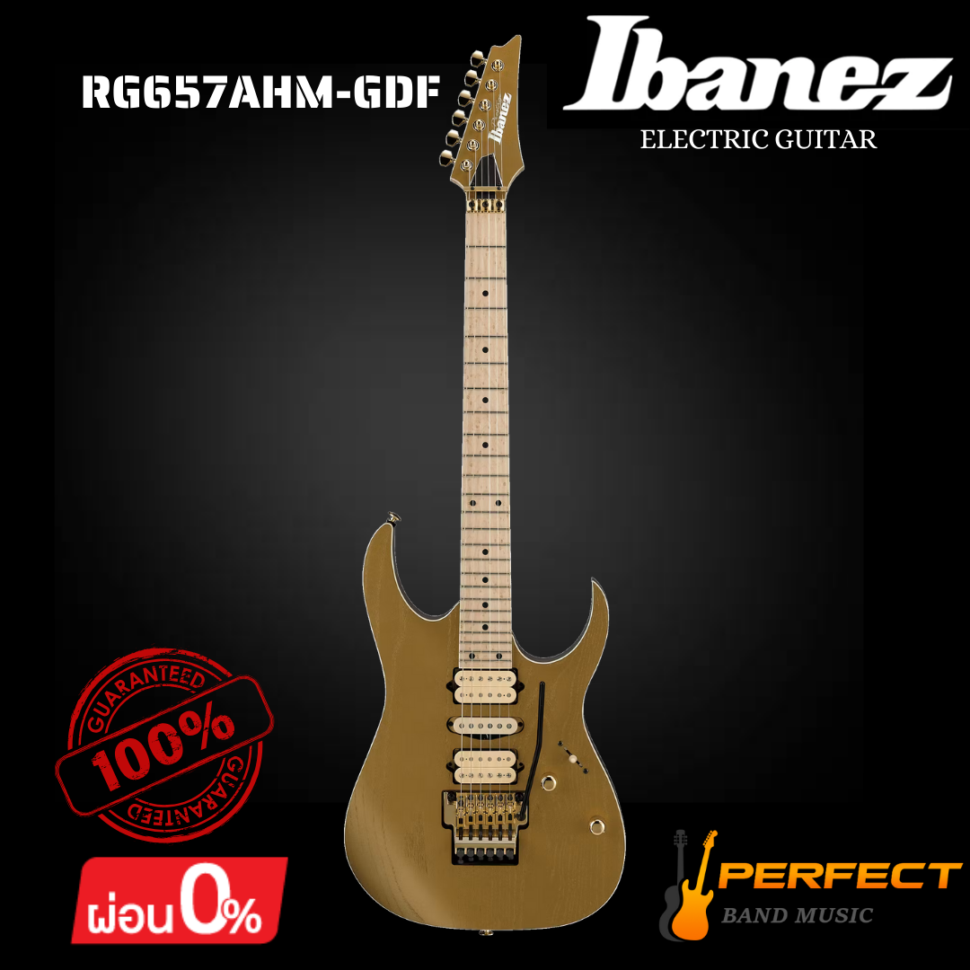 กีตาร์ไฟฟ้า Ibanez รุ่น RG657AHM-GDF