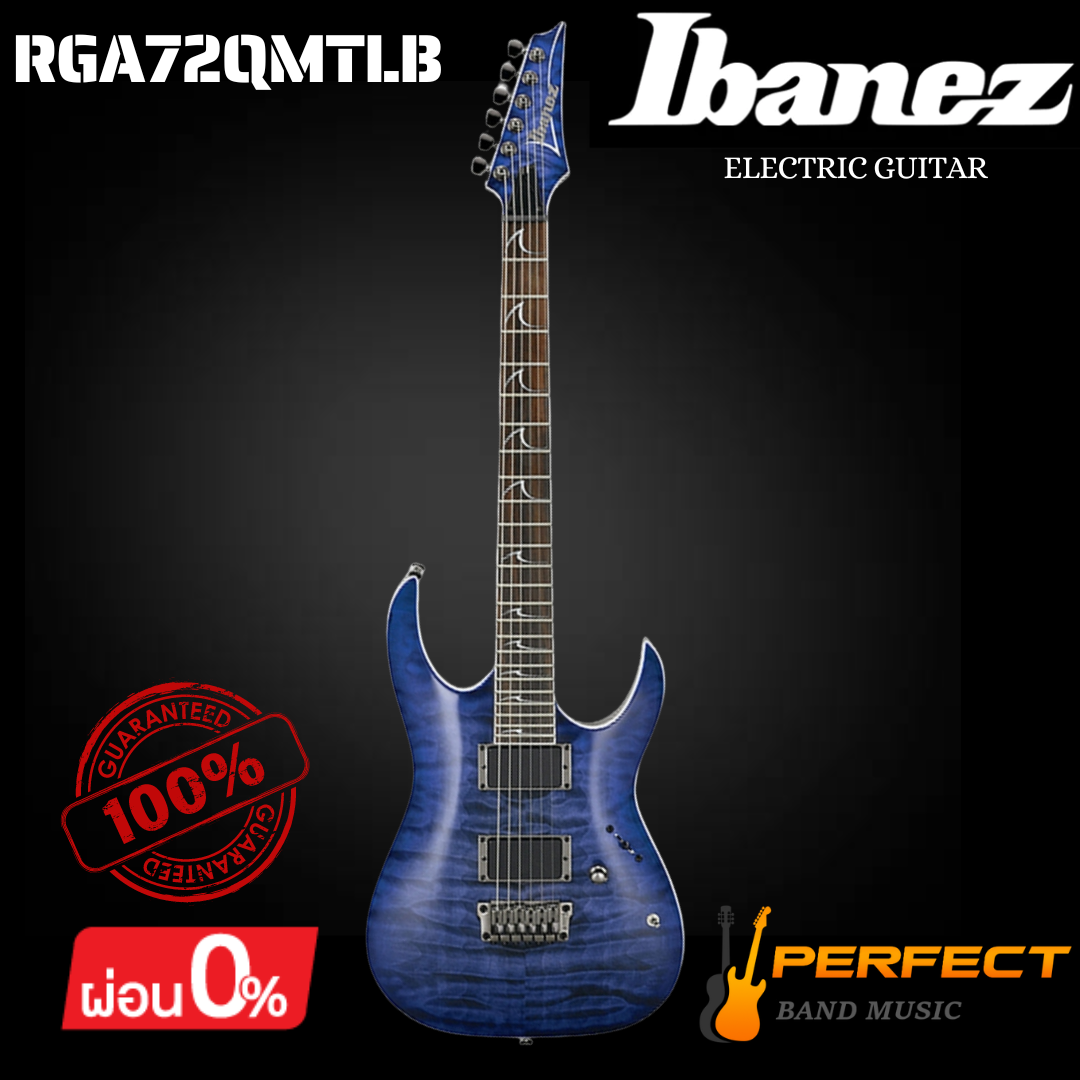 กีตาร์ไฟฟ้า Ibanez รุ่น RGA72QM-TLB