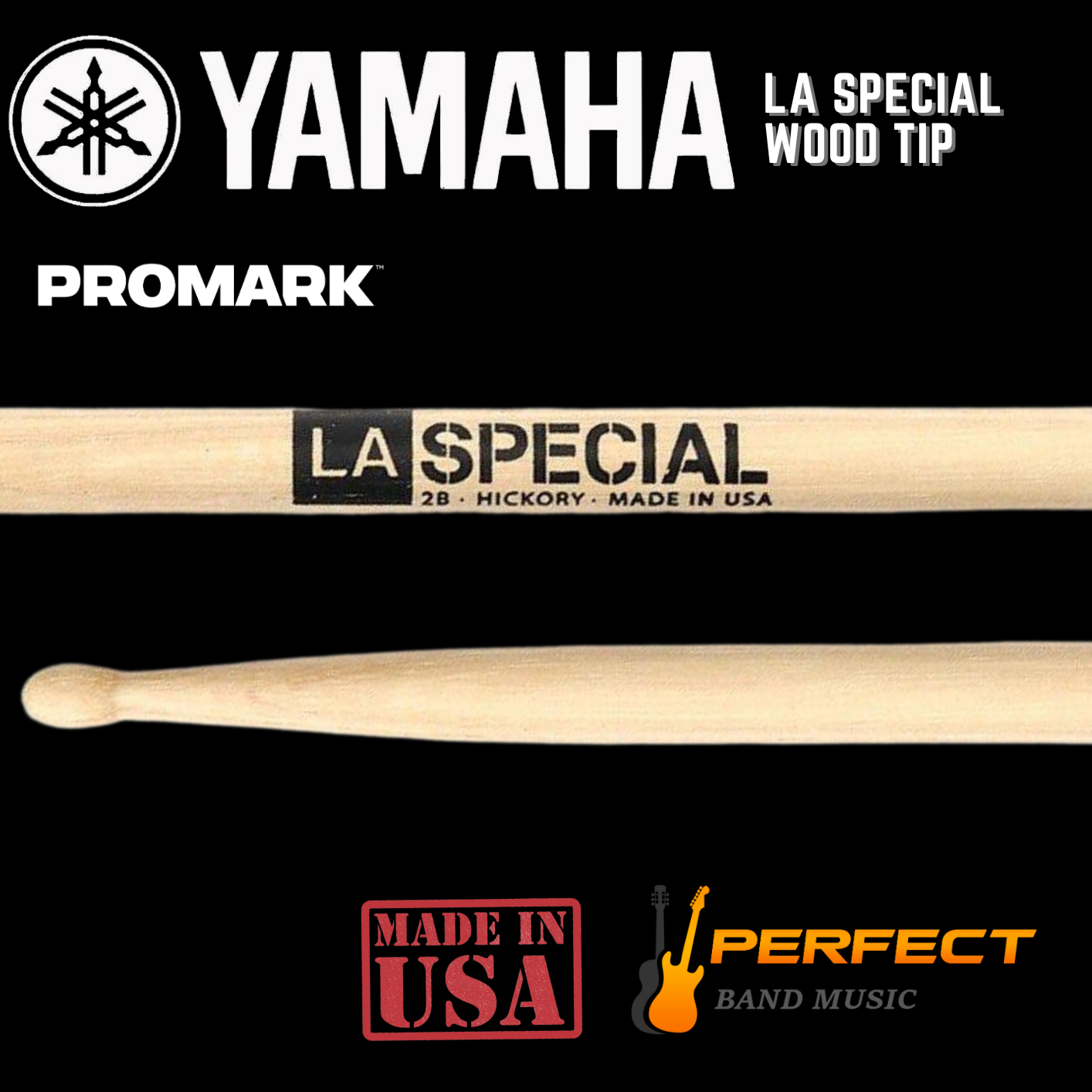 ไม้กลองชุด Promark LA Special Wood Tip